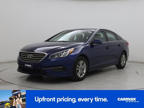 Blue 2015 Hyundai SONATA SE