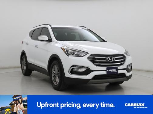 White 2018 Hyundai Santa Fe Sport