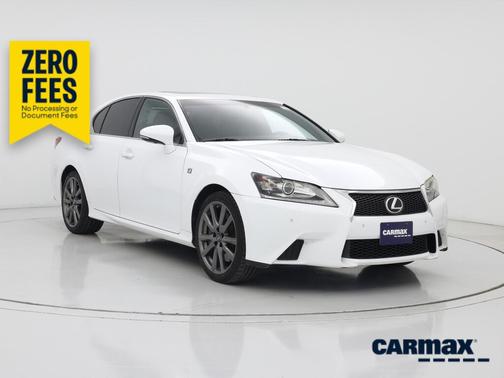 White 2015 Lexus GS 350