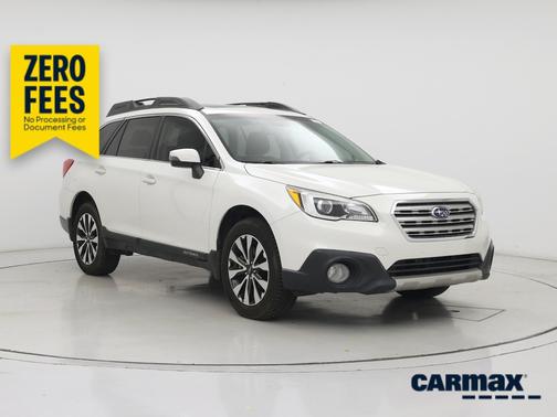 White 2015 Subaru Outback Limited