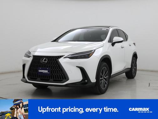 White 2025 Lexus NX 350h Luxury