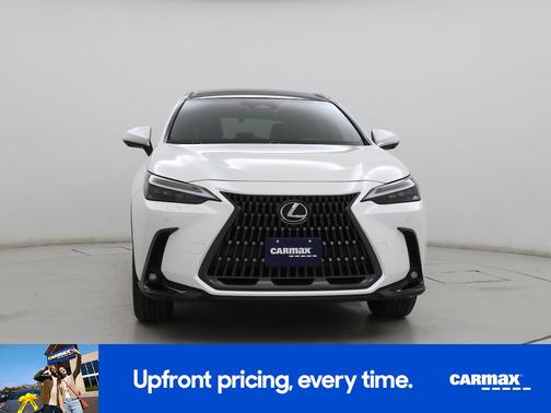 White 2025 Lexus NX 350h Luxury