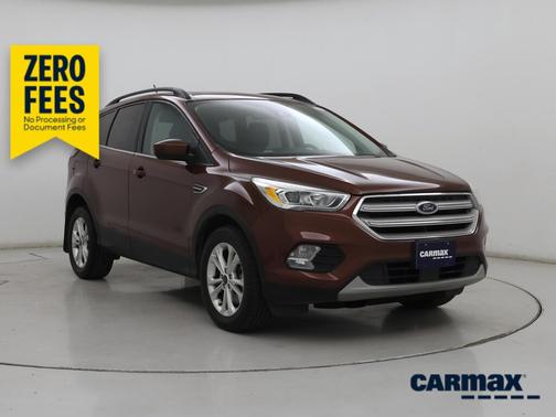 Burgundy 2018 Ford Escape SEL