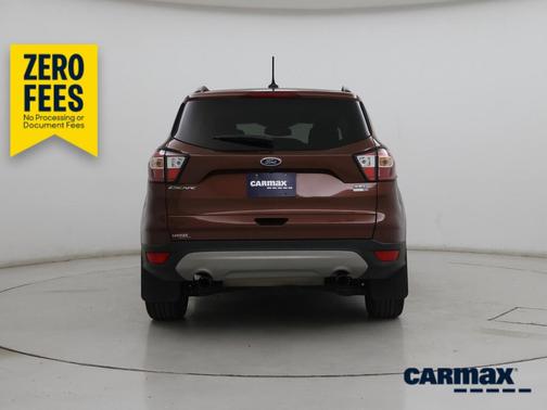 Burgundy 2018 Ford Escape SEL
