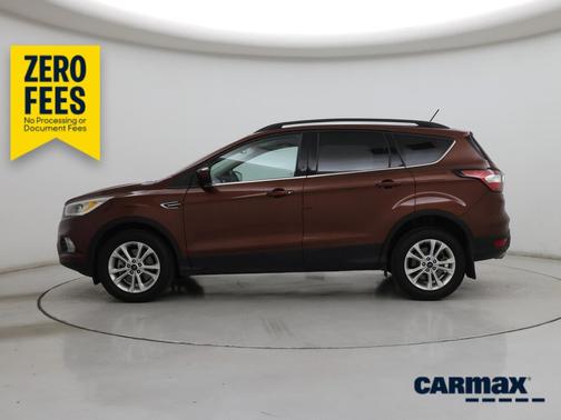 Burgundy 2018 Ford Escape SEL