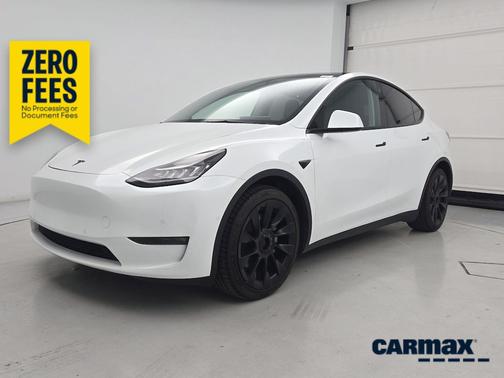White 2021 Tesla Model Y Long Range