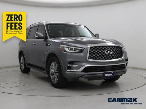 Gray 2019 INFINITI QX80 Luxe
