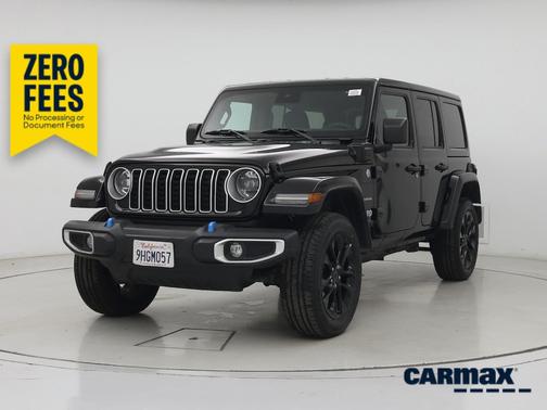 Black 2024 Jeep Wrangler Sahara