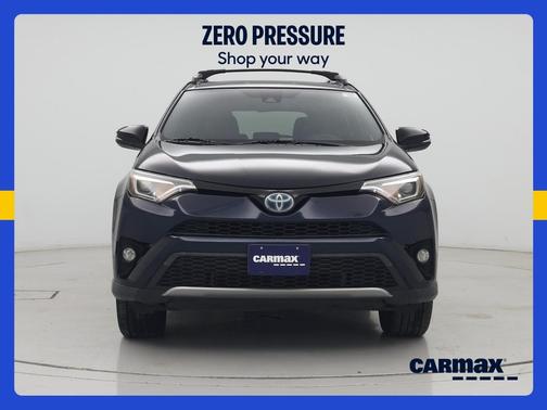 Blue 2018 Toyota RAV4 Hybrid SE