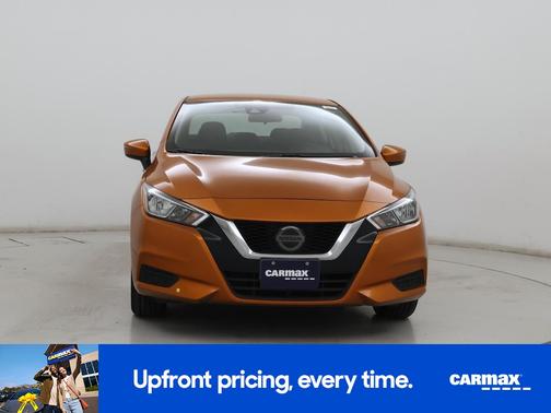 Orange 2020 Nissan Versa SV