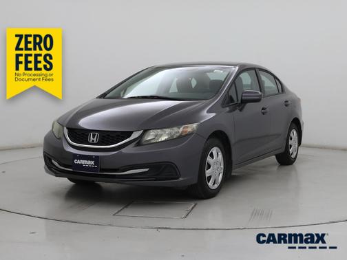 Gray 2015 Honda Civic LX