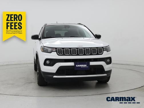 White 2025 Jeep Compass Limited
