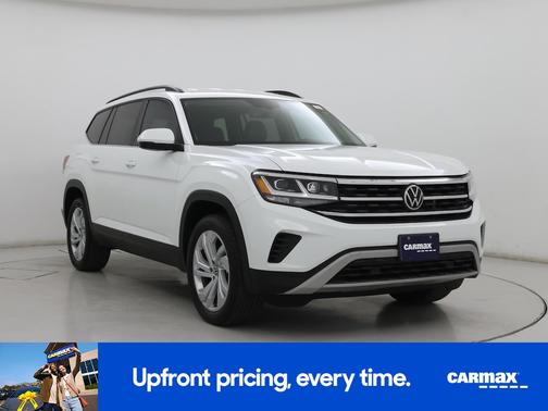White 2022 Volkswagen Atlas SE w/Tech
