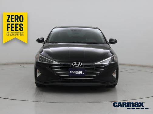 Black 2020 Hyundai ELANTRA Value Edition