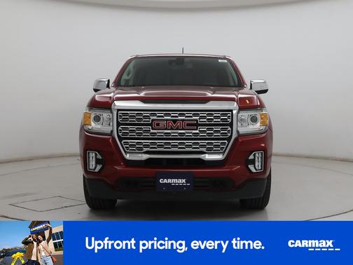 Red 2021 GMC Canyon Denali