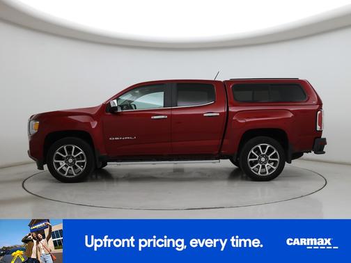 Red 2021 GMC Canyon Denali