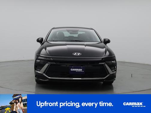 Black 2025 Hyundai SONATA SEL