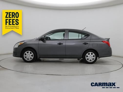 Gray 2018 Nissan Versa S Plus