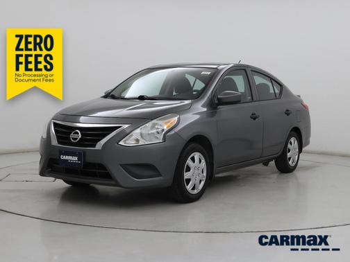 Gray 2018 Nissan Versa S Plus