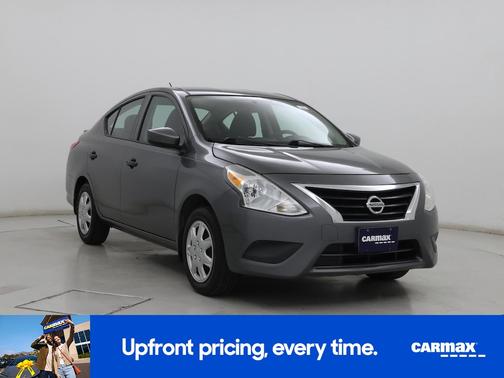 Gray 2018 Nissan Versa S Plus