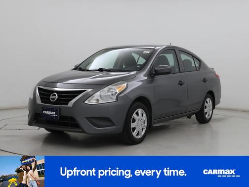 Gray 2018 Nissan Versa S Plus