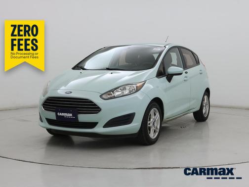 Blue 2017 Ford Fiesta SE