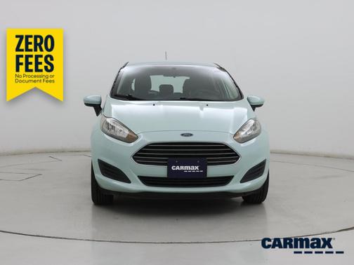 Blue 2017 Ford Fiesta SE