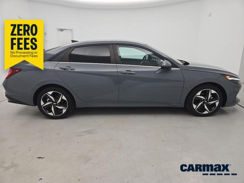 Gray 2023 Hyundai ELANTRA Limited