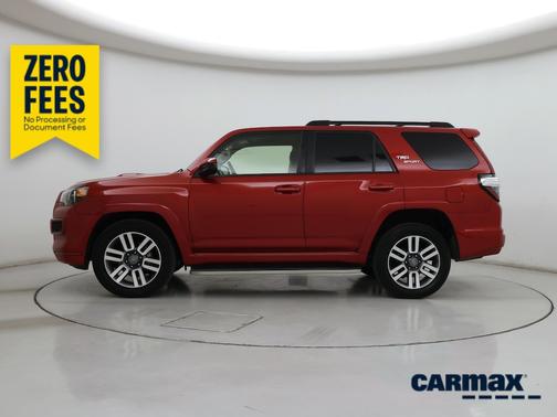 Red 2023 Toyota 4Runner TRD Sport