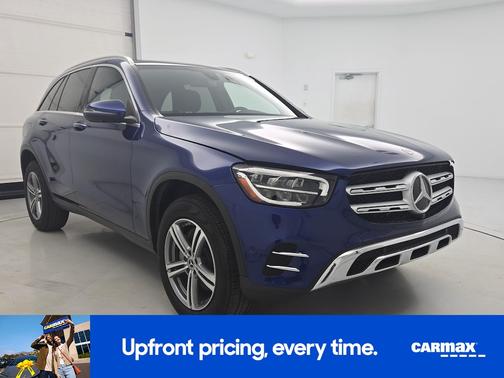 Blue 2021 Mercedes-Benz GLC 300