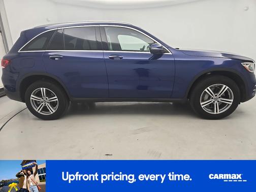 Blue 2021 Mercedes-Benz GLC 300