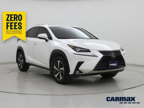 White 2019 Lexus NX 300