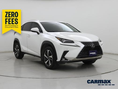 White 2019 Lexus NX 300