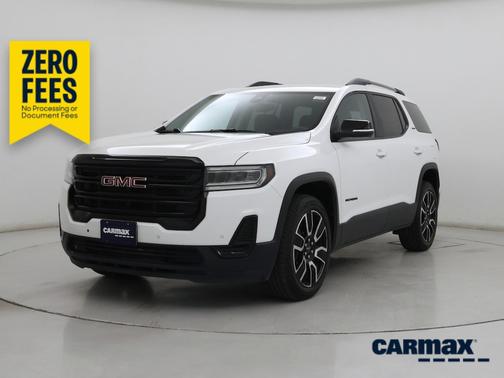 White 2021 GMC Acadia SLE