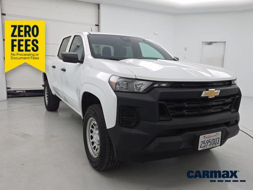 White 2023 Chevrolet Colorado Work Truck