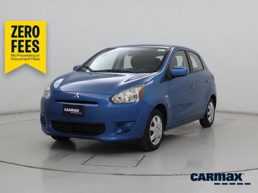 Blue 2015 Mitsubishi Mirage DE