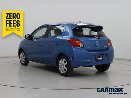 Blue 2015 Mitsubishi Mirage DE