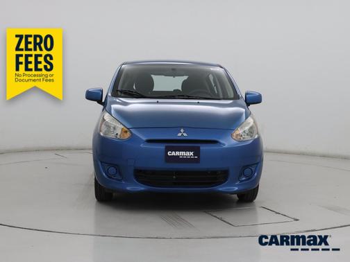 Blue 2015 Mitsubishi Mirage DE