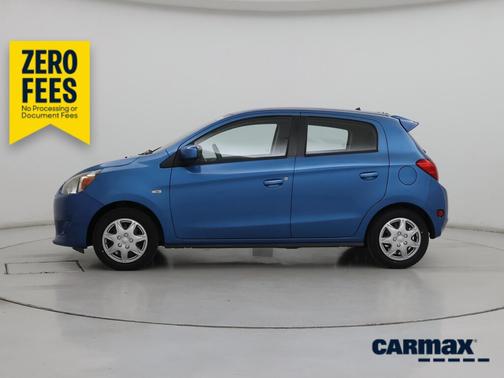 Blue 2015 Mitsubishi Mirage DE