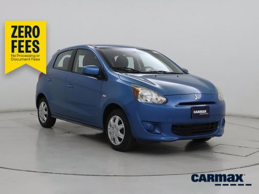 Blue 2015 Mitsubishi Mirage DE