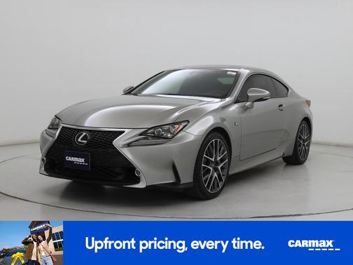 Silver 2015 Lexus RC 350
