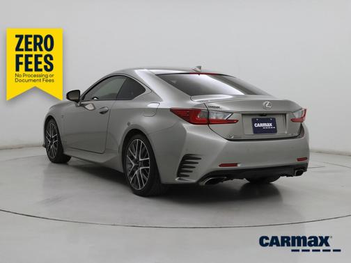 Silver 2015 Lexus RC 350