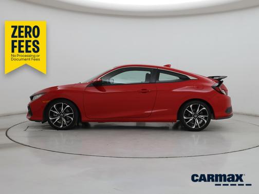 Red 2017 Honda Civic SI