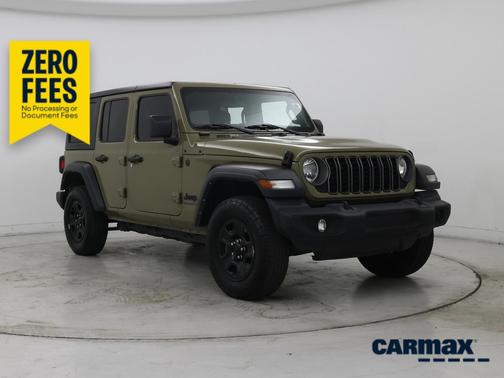 Green 2025 Jeep Wrangler Sport