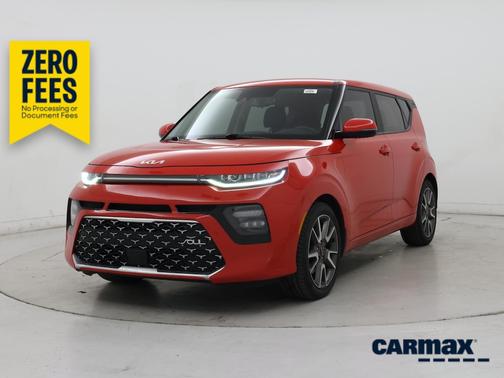 Red 2022 Kia Soul Turbo