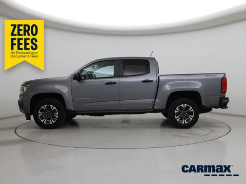 Gray 2021 Chevrolet Colorado Z71
