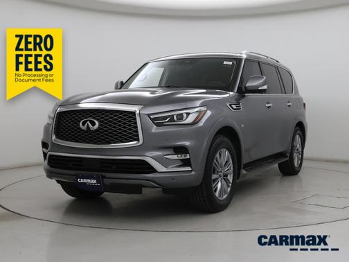 Gray 2019 INFINITI QX80 Luxe