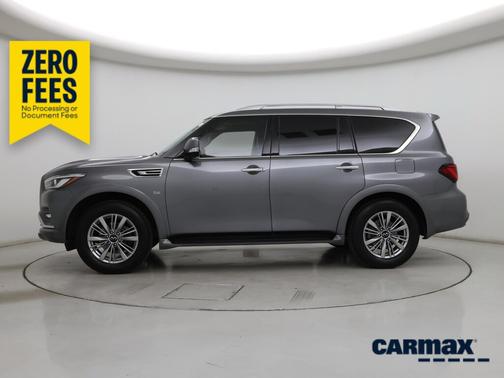 Gray 2019 INFINITI QX80 Luxe