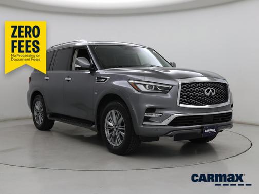 Gray 2019 INFINITI QX80 Luxe