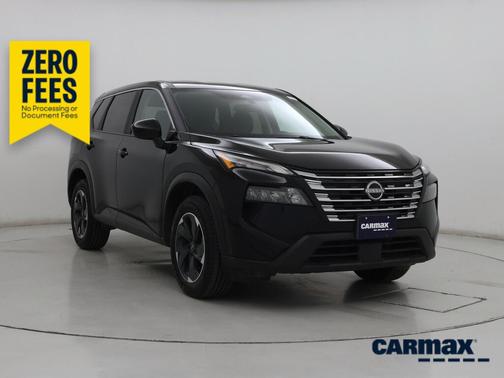 Black 2025 Nissan Rogue SV